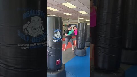 Weekend Fitness Kickboxing Workout with the Ladies at Bochner's Studio