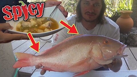 SPICY Snapper Soup! How to Catch Mutton Snapper {Catch Clean Cook}