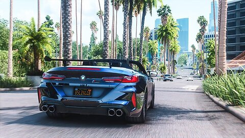 BMW M8 Competition Cabriolet ◈ GTA 5 Ultra Realistic Graphics Gameplay ◈ 4K 60fps ▪ (Free To Use)