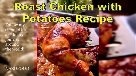 Roast Chicken with Potatoes Recipe: Comfort in Every Bite | رسپی مرغ تنوری با سیب زمینی