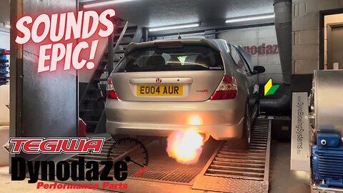 LISTEN TO THIS! Honda Civic Ep3 TypeR Tuned after RRC inlet Manifold