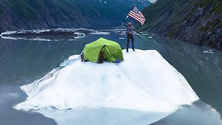 CAMPING on an ICEBERG! | Arctic Survival Alaska
