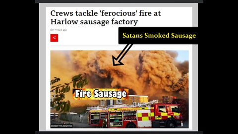 Smoked Sausage: Another Food Processing Plant in the UK Goes Up in 'Ferocious' Flames