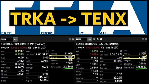 TRKA YOUR NEXT PLAY ALREADY READY TO GO - TENX LETS 10X with TENX! NUMBERS COMPARISON & ATL ENTRY