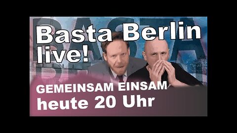 Basta Berlin Live - Gemeinsam einsam