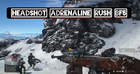 Headshot adrenaline rush — Battlefield