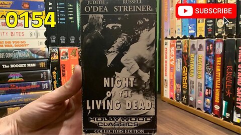[0154] NIGHT OF THE LIVING DEAD (1968) VHS [INSPECT] [#nightofthelivingdead #nightofthelivingdeadVHS