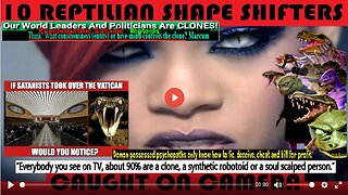Reptile Alien Humanoids Shape Shifting Caught On Camera - Best Evidence Ever 1-10 Part 1 Must See