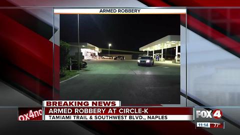 Armed robbery at Naples Circle K