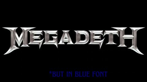 Tattoo Idea #4: Megadeth Logo