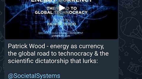 Documentary: Patrick Wood Speaks about Technocracy