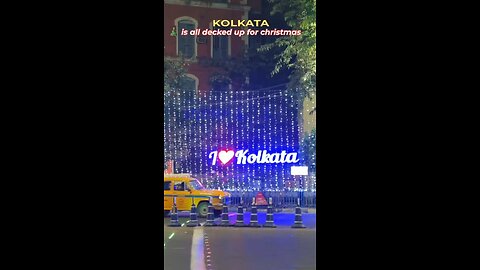 Kolkata Mary Christmas 🎅🤶 I love Kolkata, city of joy.. #kolkata #cityofjoy #christmas #25december