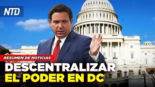 DeSantis pide ubicar agencias federales fuera de D.C.; Biden promete apoyo en visita sorpresa a Kiev