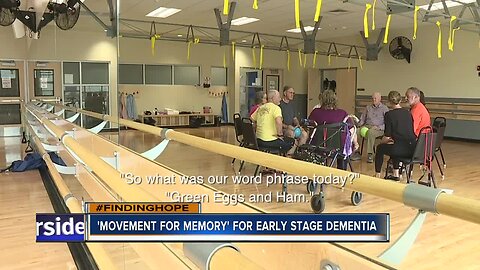 'Movement for Memory' class for early stage dementia