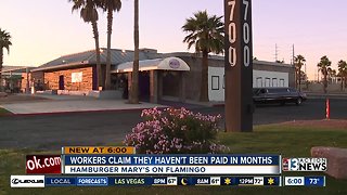 Former restaurant employees say were struggling to be paid