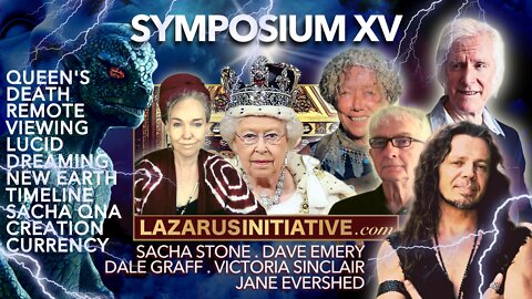 Lazarus Initiative Symposium XV Line Up - Sacha Stone
