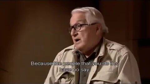 John Pilger asks CIA chief Duane Clarridge about Pinochet's crimes: "Worth it"