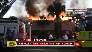 At least 1 person killed in two-alarm fire at Town 'n' Country apartment complex