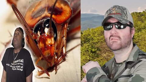 Scared Man VS Giant Flying CockRoach....Man I Need To Move!!! (BHDG) - Reaction! (BBT)