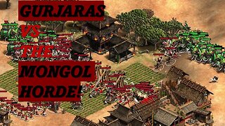 Ozone vs Xiaohai on the new DLC! Gurjaras Elephant Archers vs the Mongol deathball!