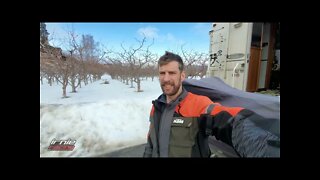 KTM 300xc TPI "Winter Dirtbike Wet Snow"@ 221.9hrs | #DirtbikeSurvivorman