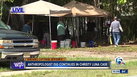 Anthropologist dig continues in Christy Luna cold case