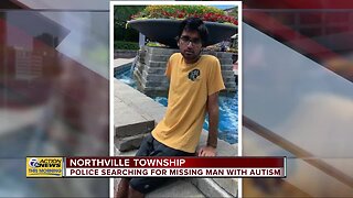 Police searching for missing man with autism in Northville Twp