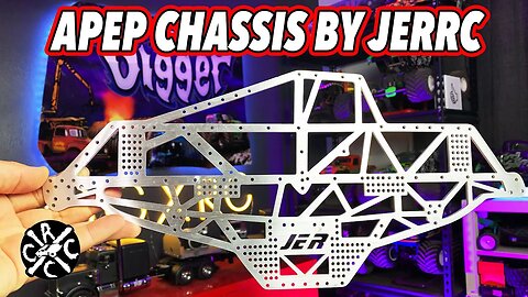 Highly Customizable RC Monster Truck Chassis: The APEP by JER Custom Designs Part 1