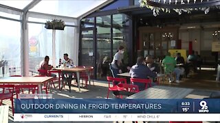 Some restaurants still offering outdoor dining, despite winter temperatures