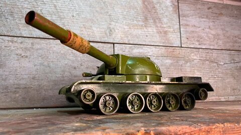 Revival of the T-55 Tank. The second Life of a Toy.