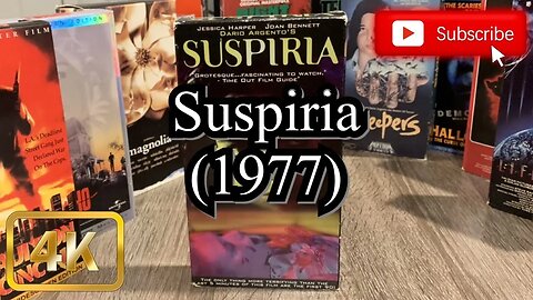 [0036] SUSPIRIA (1977) VHS [INSPECT] [#suspiria #suspiriaVHS]