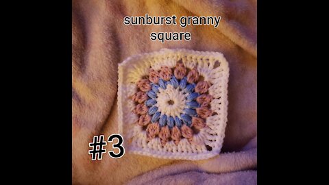 Sunburst Granny square