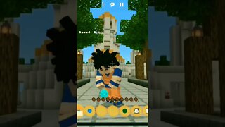 Dragon ball z no universo do minecraft ⛰ 🤯😱😱😱🤯🤯🤯🤯#minecraft #shorts #anime #viral