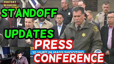 Monterey Park shooting PRESS CONFERENCE | STANDOFF Upates