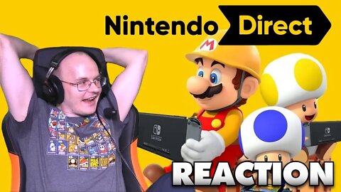MEW2KING's REACTION TO THE SUPER MARIO MAKER 2 NINTENDO DIRECT [05.15.19]