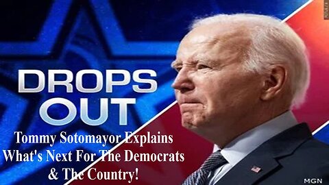 President Joe Biden Drops Out Of 2024 Presidential Race! What Is Next For The Dems & America?