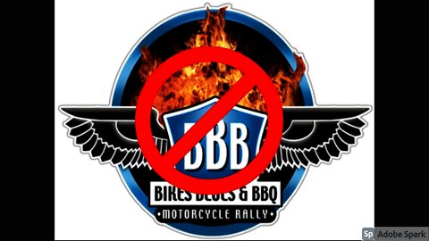 Bikes Blues and BBQ - liberal city kills charities.