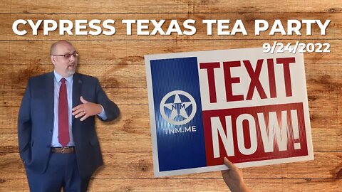 Daniel Miller At The Cypress Texas Tea Party