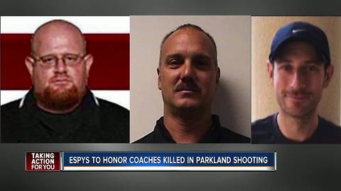 Coaches killed in Florida school shooting to receive ESPY awards