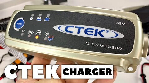 CTEK 3300 12V Battery Trickle Charger & Maintainer Review