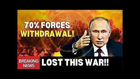 Douglas McGregor: THEY has announced the WITHDRAWAL of 75% Forces!