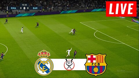 Real Madrid vs Barcelona - Super Cup 2022-23 - Full Match Today PES 21