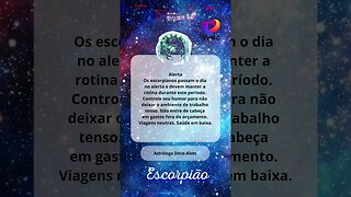 SIGNO EM ALERTA HOJE! ESCORPIÃO 02/06/23☻#shorts