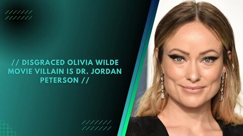 Disgraced Olivia Wilde Says Her Movie Villain is Based On Jordan Peterson| PRIME NATION