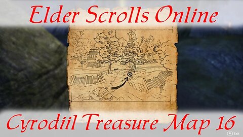 Cyrodiil Treasure Map 16 xvi [Elder Scrolls Online] ESO