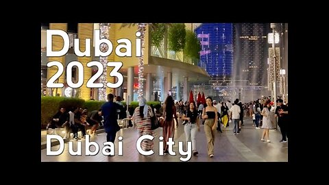 Dubai Burj Khalifa, Night City