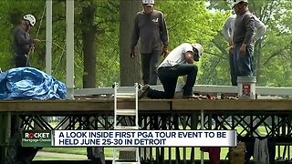 A look inside first PGA Tour event to be held in Detroit