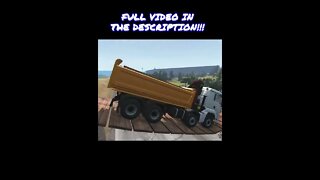 TruckFails | Trucks Fails vs Bridge #01 #Shorts | BeamNG.Drive |TrucksFails