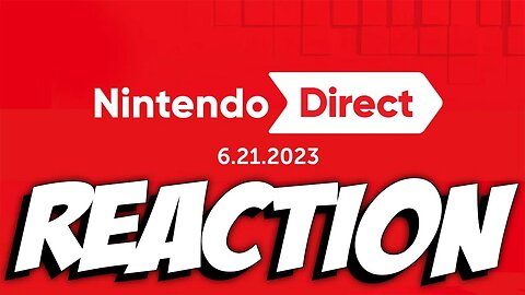 Nintendo Direct Reaction