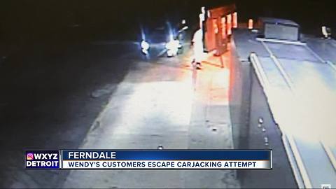 Ferndale Wendy's customers escape carjacking attempt